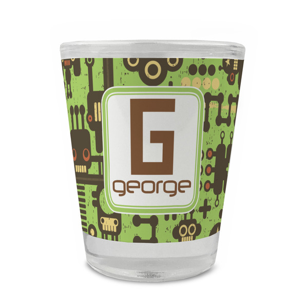 Industrial Robot 1 Glass Shot Glass - Standard - FRONT