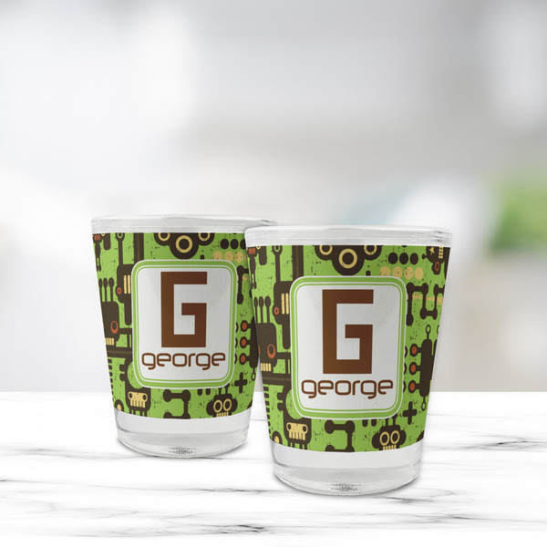 Industrial Robot 1 Glass Shot Glass - Standard - LIFESTYLE