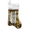Industrial Robot 1 Gold Sequin Stocking - Front