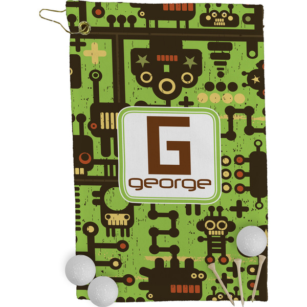 Industrial Robot 1 Golf Towel (Personalized)