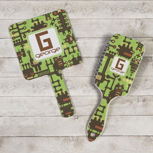 Industrial Robot 1 Hand Mirrors - In Context