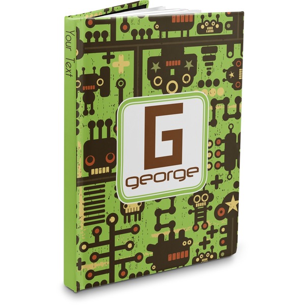 Custom Industrial Robot 1 Hardbound Journal (Personalized)