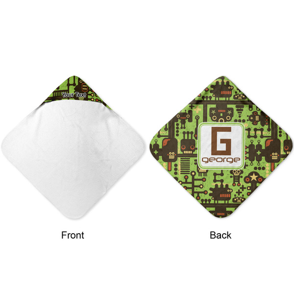 Industrial Robot 1 Hooded Baby Towel- Approval