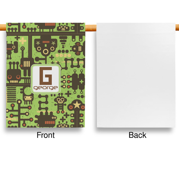 Industrial Robot 1 House Flags - Single Sided - APPROVAL