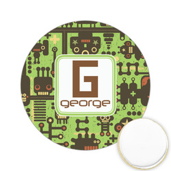 Industrial Robot 1 Printed Cookie Topper - 2.15" (Personalized)