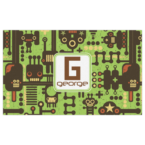 Industrial Robot 1 Indoor / Outdoor Rug - 3'x5' - Front Flat