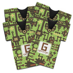 Industrial Robot 1 Jersey Bottle Cooler - Set of 4 (Personalized)