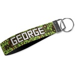 Industrial Robot 1 Webbing Keychain Fob - Large (Personalized)