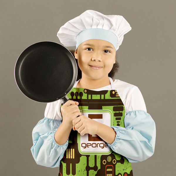 Industrial Robot 1 Kid's Aprons - Medium - Lifestyle