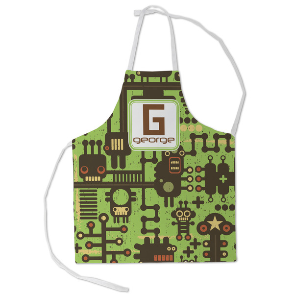 Custom Industrial Robot 1 Kid's Apron - Small (Personalized)