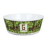 Industrial Robot 1 Kid's Bowl (Personalized)