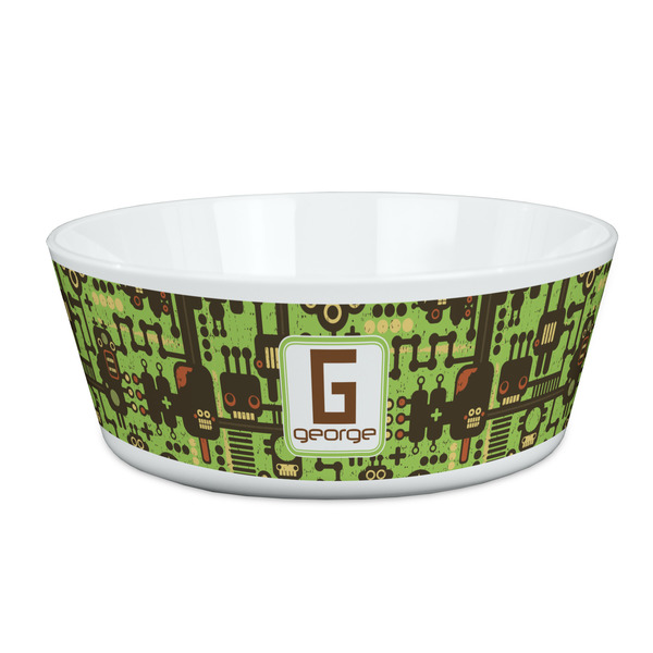 Custom Industrial Robot 1 Kid's Bowl (Personalized)