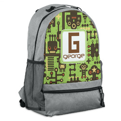 Industrial Robot 1 Backpack - Grey (Personalized)