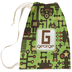 Industrial Robot 1 Laundry Bag - Large (Personalized)