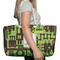 Industrial Robot 1 Large Rope Tote Bag - In Context View