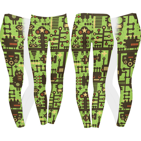 Industrial Robot 1 Leggings Turn Around - Apvl