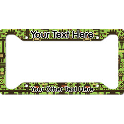 Industrial Robot 1 License Plate Frame - Style A (Personalized)