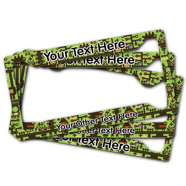 Industrial Robot 1 License Plate Frames - (PARENT MAIN)