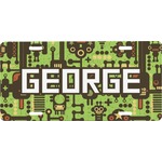 Industrial Robot 1 Front License Plate (Personalized)