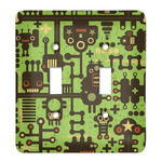 Industrial Robot 1 Light Switch Cover (2 Toggle Plate)