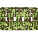 Industrial Robot 1 Light Switch Cover (4 Toggle Plate)