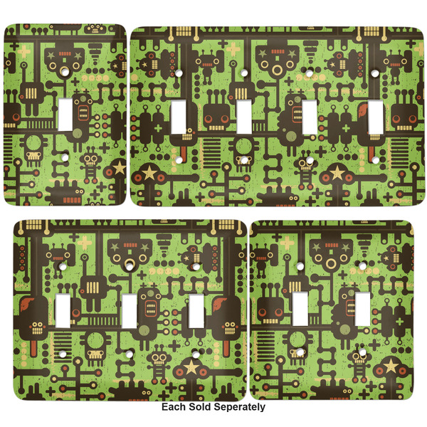 Industrial Robot 1 Light Switch Covers all sizes