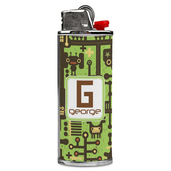Custom Industrial Robot 1 Case for BIC Lighters (Personalized)