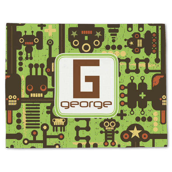 Industrial Robot 1 Linen Placemat - Front