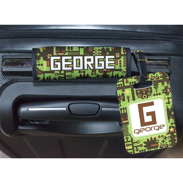 Industrial Robot 1 Luggage Wrap & Tag