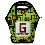 Industrial Robot 1 Lunch Bag w/ Name and Initial