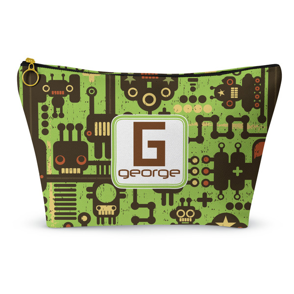 Custom Industrial Robot 1 Makeup Bag - Small - 8.5"x4.5" (Personalized)