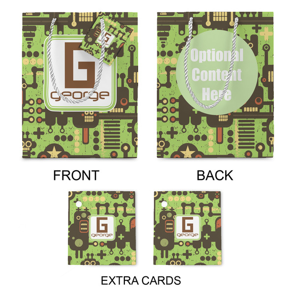 Industrial Robot 1 Medium Gift Bag - Approval