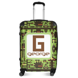 Industrial Robot 1 Suitcase - 24" Medium - Checked (Personalized)