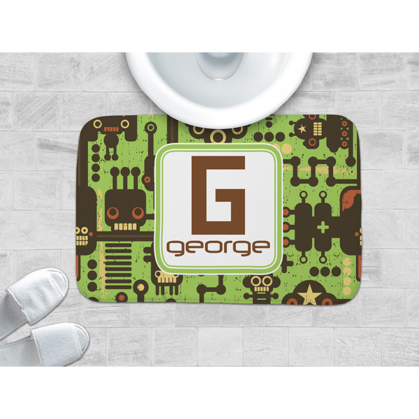 Industrial Robot 1 Memory Foam Bath Mat - LIFESTYLE 34x21