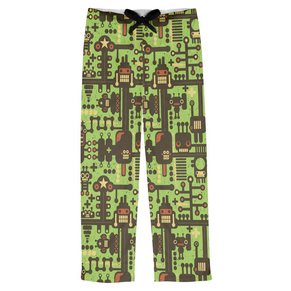 Custom Industrial Robot 1 Mens Pajama Pants - XL