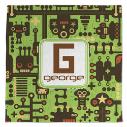 Industrial Robot 1 Microfiber Dish Towel (Personalized)