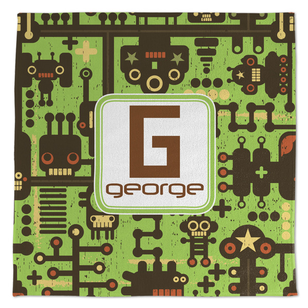 Custom Industrial Robot 1 Microfiber Dish Towel (Personalized)