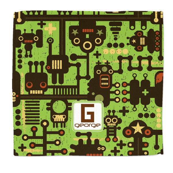 Custom Industrial Robot 1 Microfiber Dish Rag (Personalized)