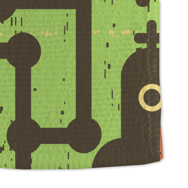 Industrial Robot 1 Microfiber Dish Towel - DETAIL