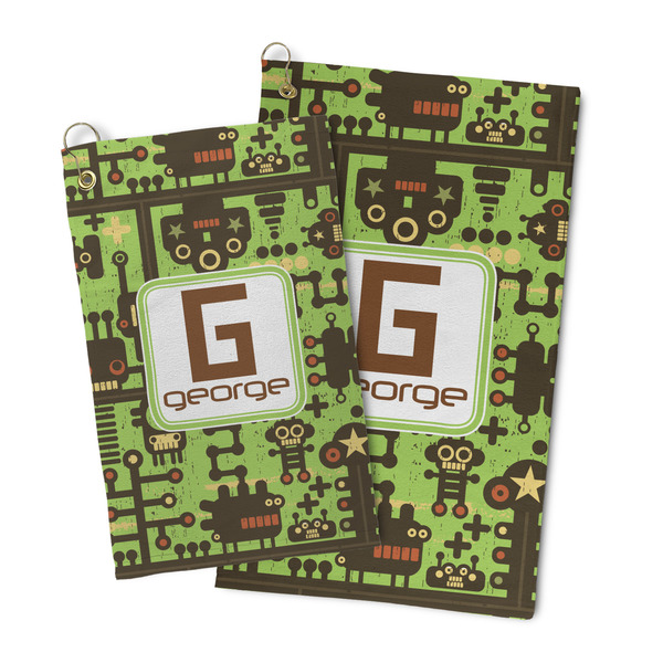 Industrial Robot 1 Microfiber Golf Towel - PARENT/MAIN