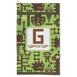 Industrial Robot 1 Microfiber Golf Towel (Personalized)