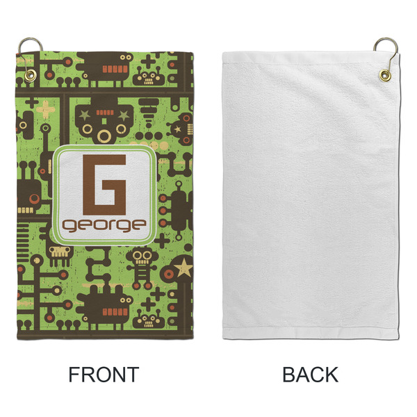 Industrial Robot 1 Microfiber Golf Towels - Small - APPROVAL