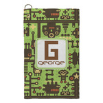 Industrial Robot 1 Microfiber Golf Towel - Small (Personalized)