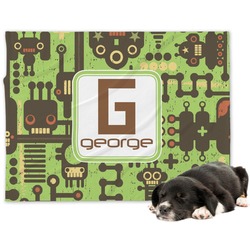 Industrial Robot 1 Dog Blanket (Personalized)