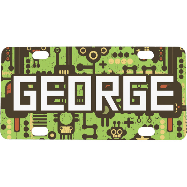 Custom Industrial Robot 1 Mini/Bicycle License Plate (Personalized)