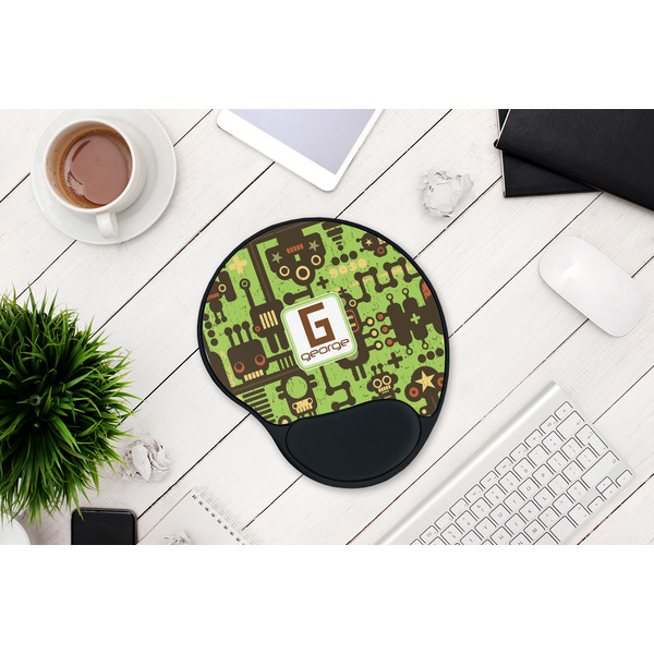 Industrial Robot 1 Mouse Pad with Wrist Rest - LIFESYTLE 1