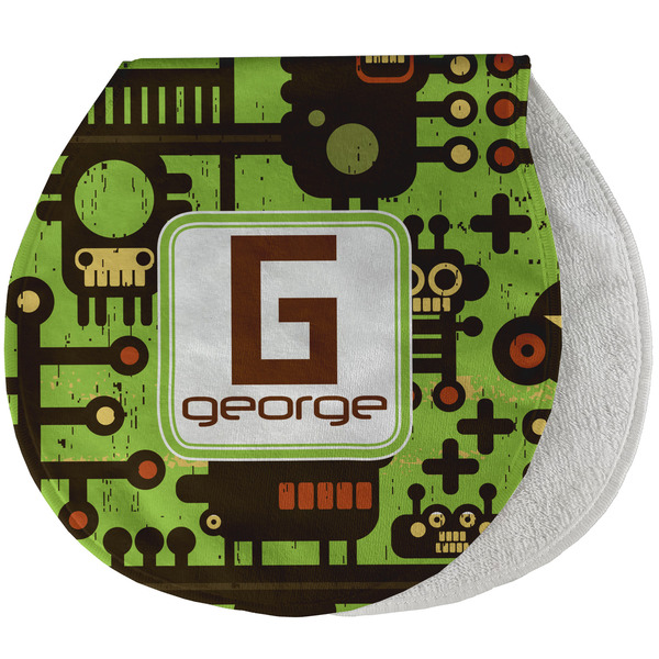 Industrial Robot 1 New Baby Burp Folded