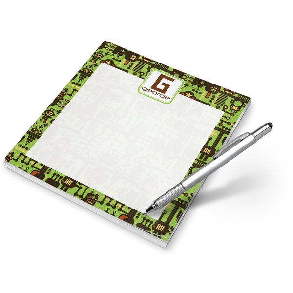 Custom Industrial Robot 1 Notepad (Personalized)