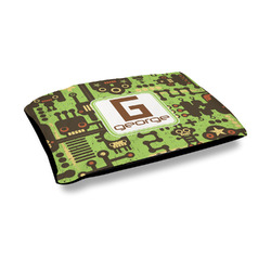 Industrial Robot 1 Outdoor Dog Bed - Medium (Personalized)
