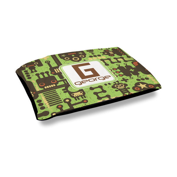 Custom Industrial Robot 1 Outdoor Dog Bed - Medium (Personalized)